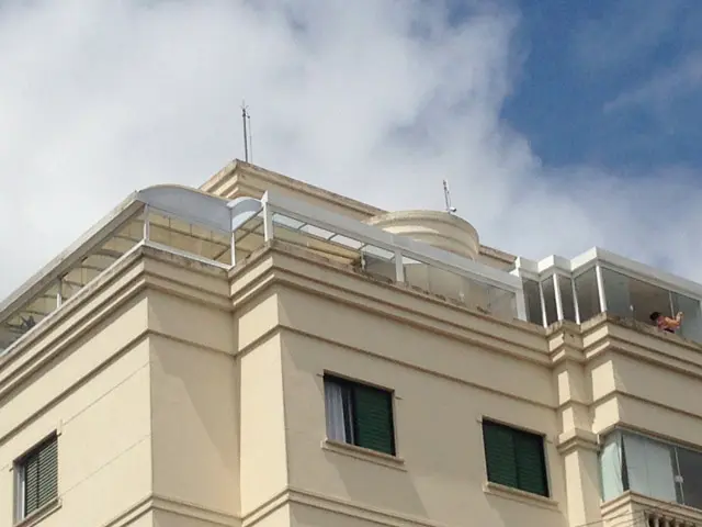 Cobertura em policarbonato em Osasco, 4