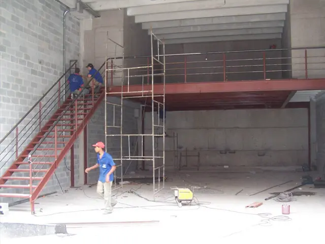 Mezanino em aço em Osasco, 6